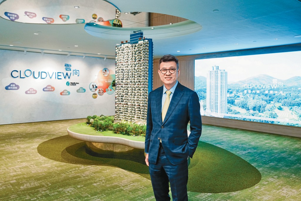 永泰楊聰永指出，雲向受惠北都優勢，加推單位具加價空間。