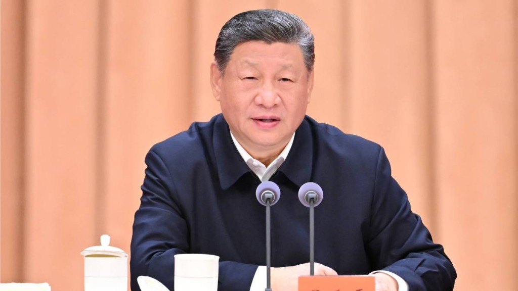 習近平堅持以國內大循環為主體，讓內需成為經濟發展的主動力。新華社