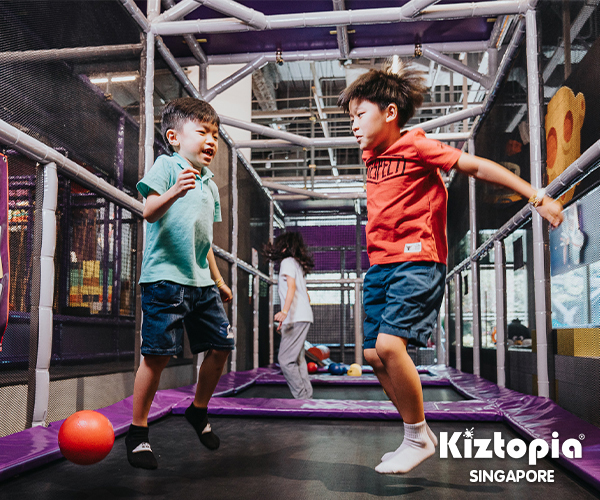 玩樂中訓練孩子的勇氣及身體不同機能。