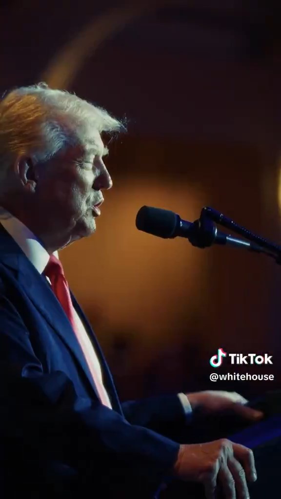白宮開設TikTok帳號。TikTok@whitehouse 白宮開設TikTok帳號。TikTok@whitehouse