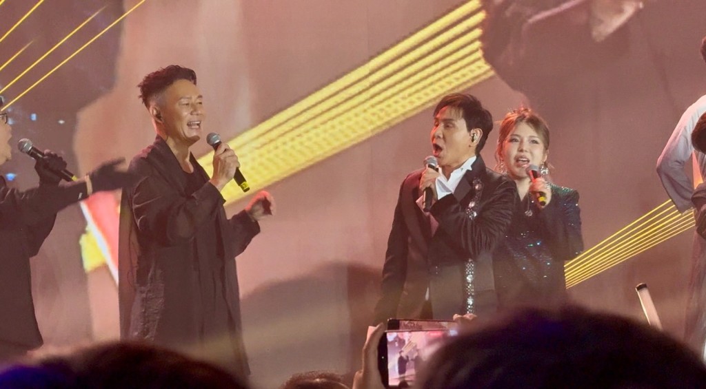 張兆輝與多位實力唱將同台，坦言確有壓力。