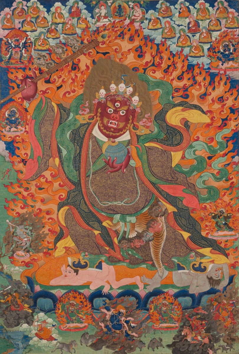 HK0004.Raudrantaka Mahakala