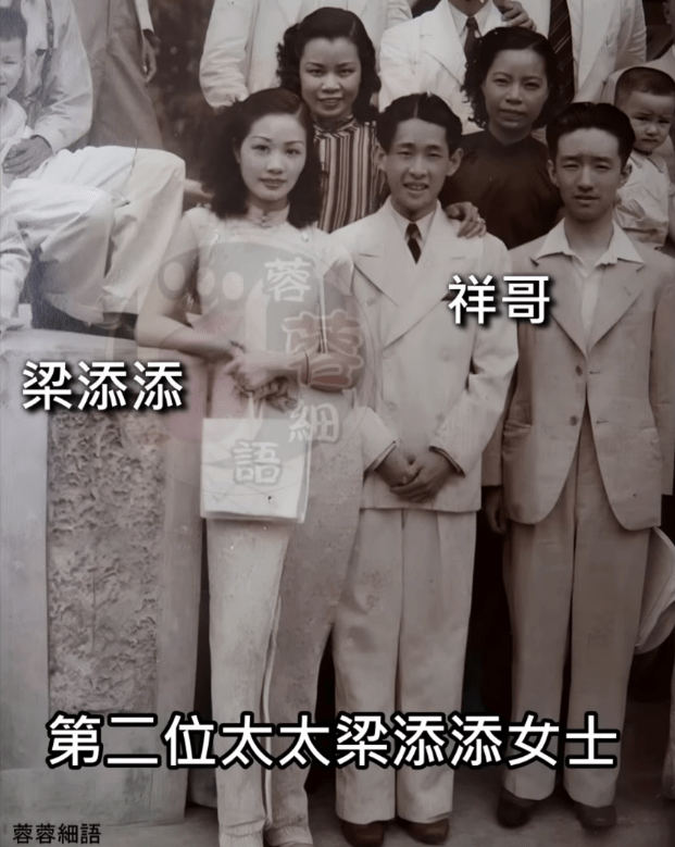 徐蓉蓉爆新馬師曾向她表示，四任老婆最愛是第二任的梁添添。（《蓉蓉細語》節目截圖）