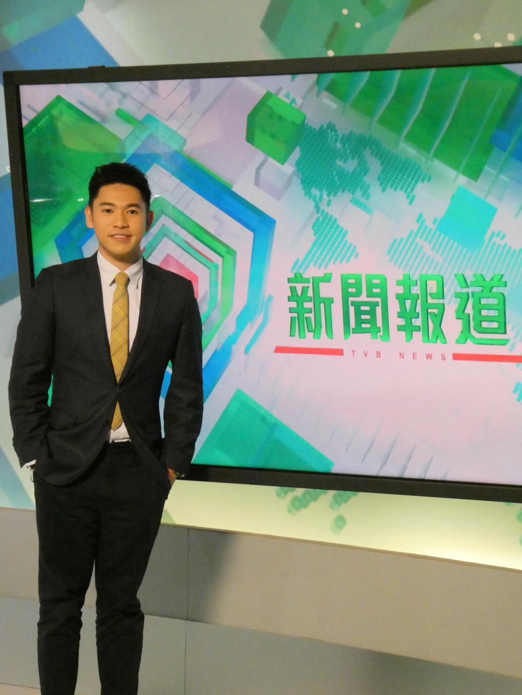 容家耀感謝同事們的互相補位,體現了新聞團隊精神。 容家耀感謝同事們的互相補位,體現了新聞團隊精神。