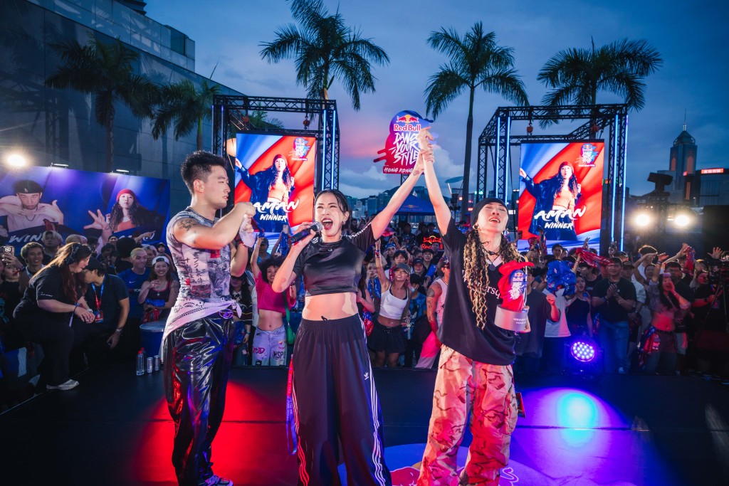 AMAN 贏得 Red Bull Dance Your Style 香港決賽。公關照片 AMAN 贏得 Red Bull Dance Your Style 香港決賽。公關照片
