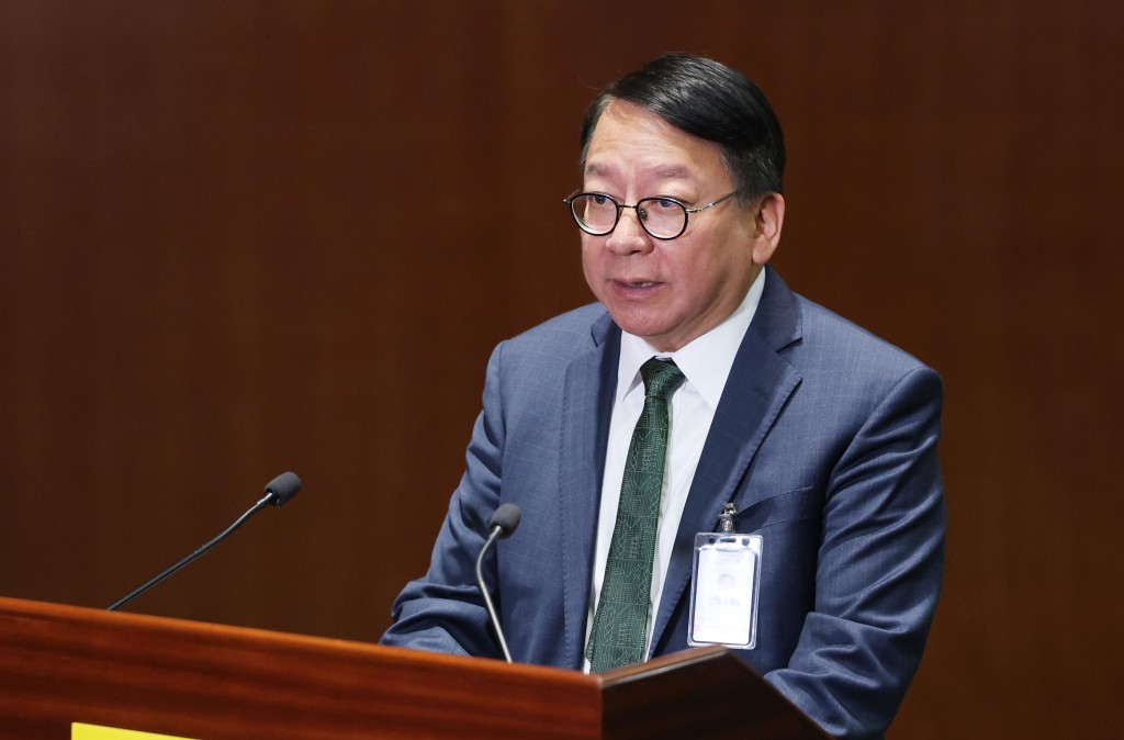 李慧琼引述陳國基指,恭賀立法會與科大訊飛合作開發的智慧謄錄系統「智識聽」在AI+ Project of the Year類別取得Merit Award。資料圖片 李慧琼引述陳國基指,恭賀立法會與科大訊飛合作開發的智慧謄錄系統「智識聽」在AI+ Project of the Year類別取得Merit Award。資料圖片