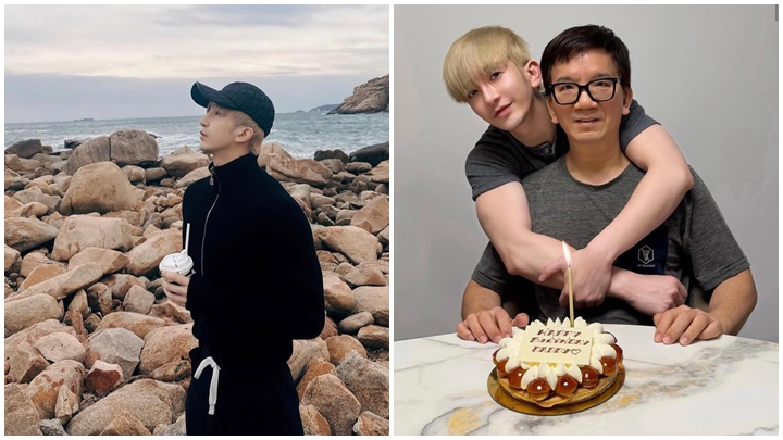 Anson Lo海邊寫意散步叉電  鼓勵神徙找自己方法疏通情緒  為教父慶生稱已大個仔不用擔心