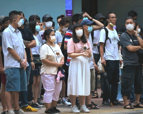 香港近日新冠疫情放緩。