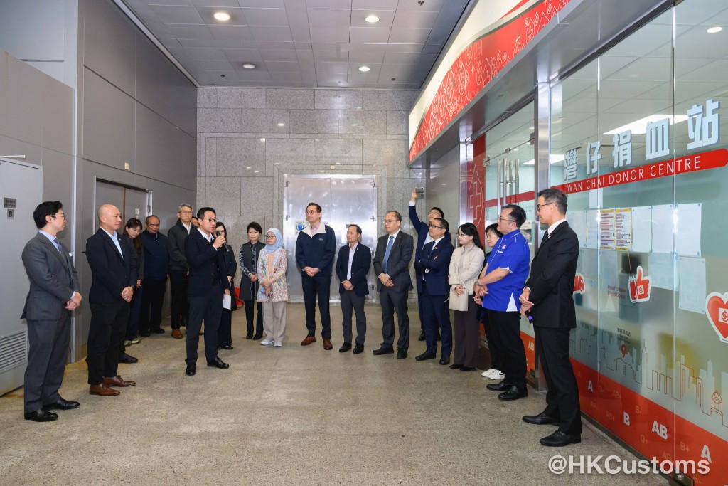 陳子達強調，香港海關作為守護社會的重要力量，肩負著保障社會安全、關懷有需要人士的使命與責任。香港海關FB圖片