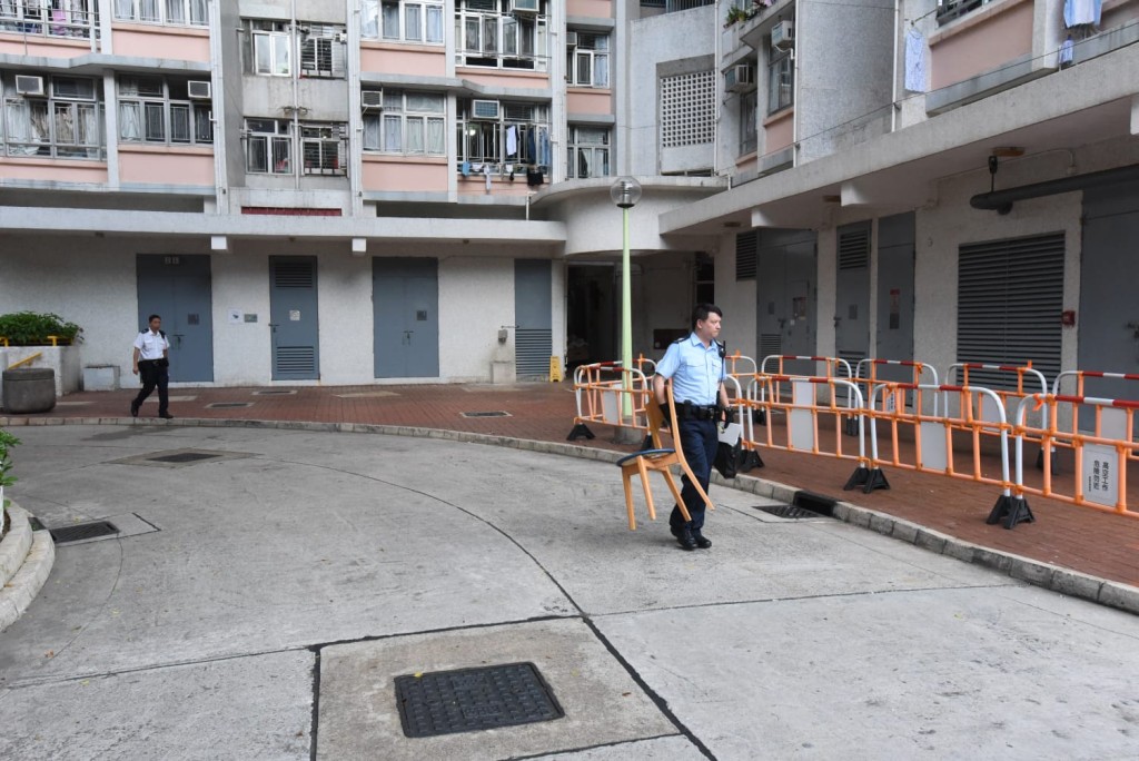 警方封鎖現場調查。