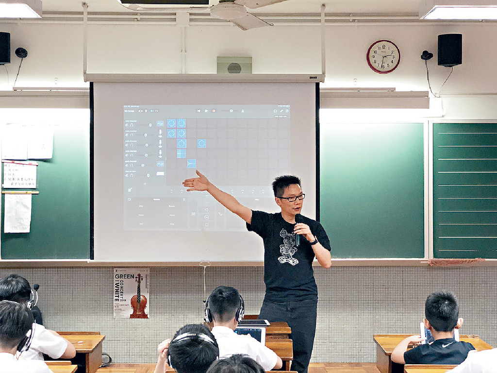 ■趙增熹認為,及早開始創作,至大學畢業便能夠擁有自己的作品。