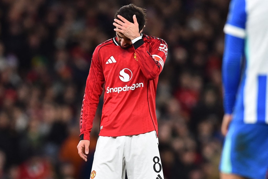 曼联于足总杯第3圈出局。法新社