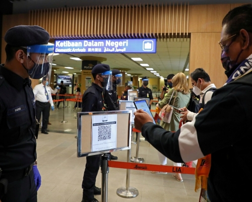 馬來西亞周一起放寛讓國民跨洲或國外旅遊。REUTERS圖片