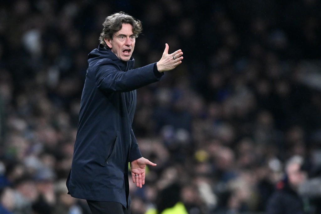 熱刺主帥湯馬士法蘭。新華社