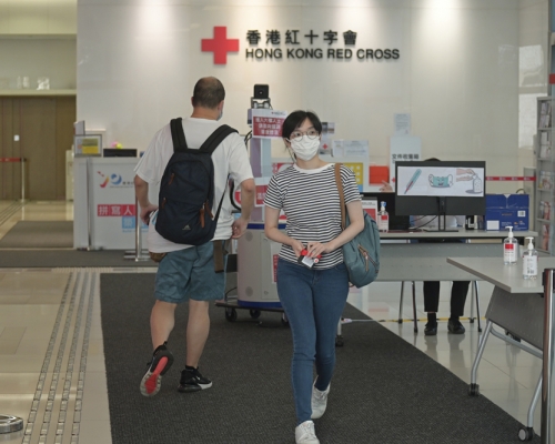 紅十字會呼籲市民捐血。 資料圖片