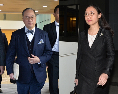 首名證人行政長官辦公室常任秘書長劉焱,今早繼續出庭接受盤問。資料圖片