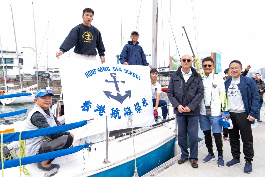 香港航海學校學生表示能代表學校出賽感到開心，最終以第5名收官。 公關圖片