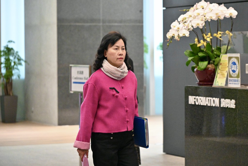 運輸及物流局局長陳美寶。 運輸及物流局局長陳美寶。