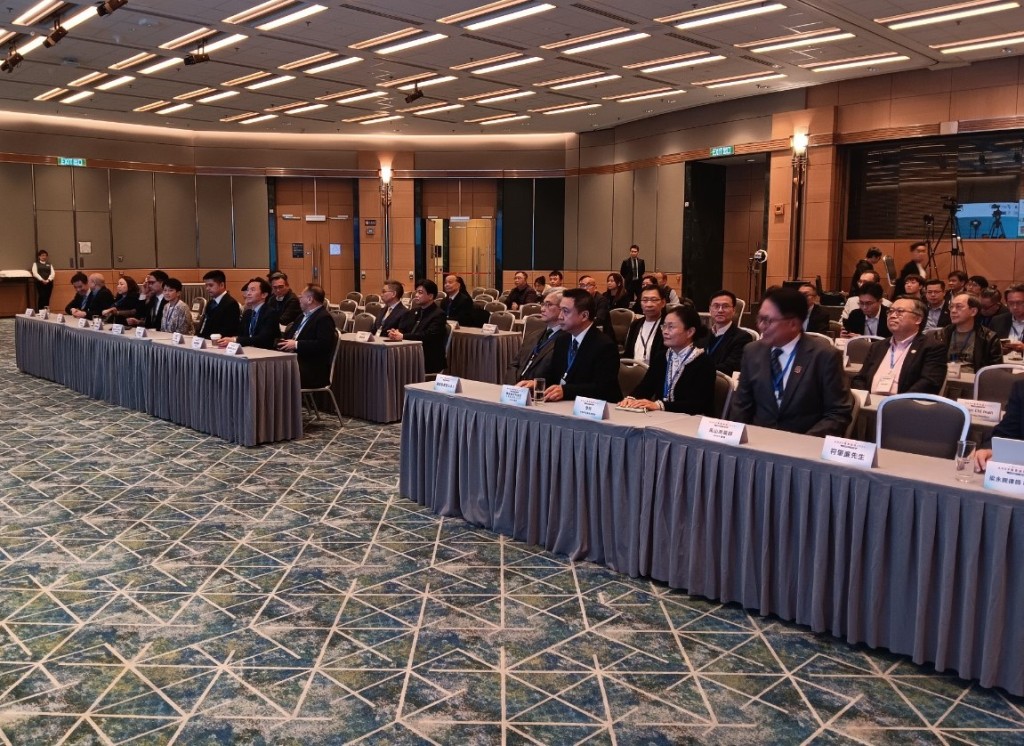 「AHKP專業論壇2025:北部都會 × 一帶一路」今午開幕。曾智華攝 「AHKP專業論壇2025:北部都會 × 一帶一路」今午開幕。曾智華攝