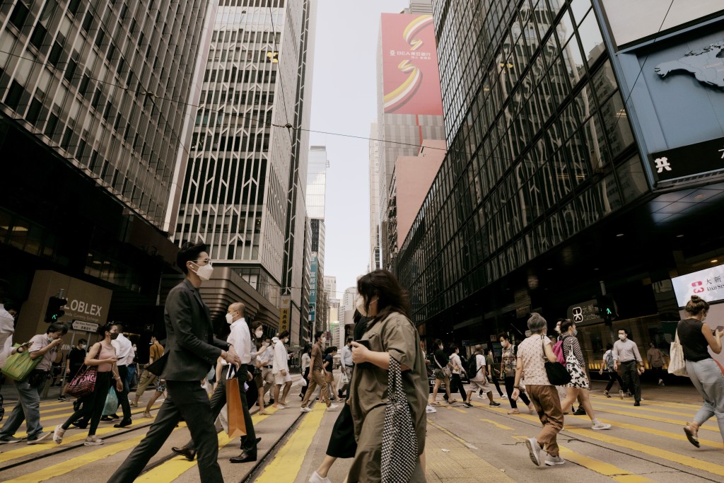 林定国认为香港社会上仍有民生经济等众多问题有待解决。资料图片