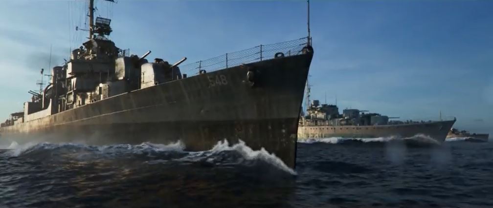 Ernest Krause需要帶領其他驅逐艦保護37艘商船穿越大西洋。