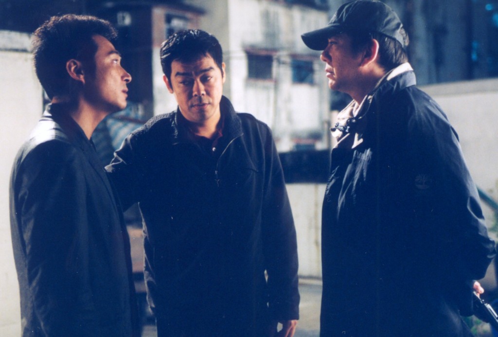 吴镇宇、刘青云、黄秋生曾拍电影《黑白森林》。