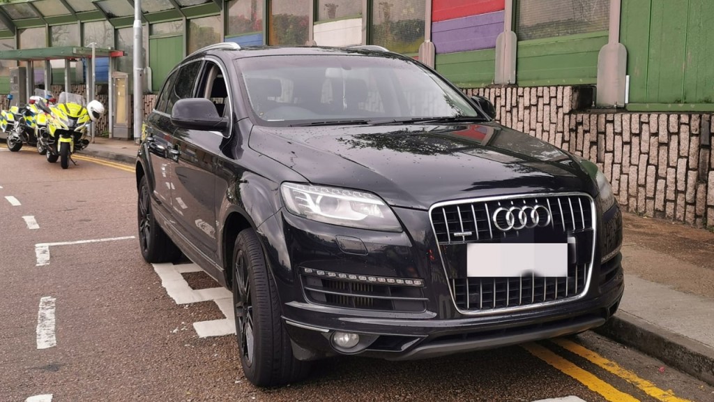 涉案車輛。警方圖片