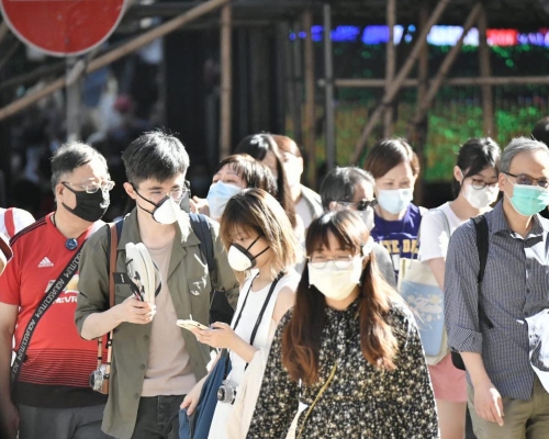 本港疫情未止。 資料圖片