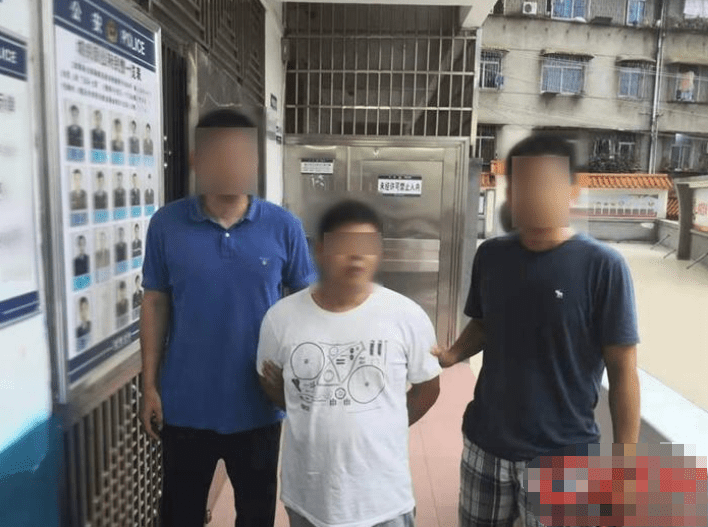 嫌疑人被捕。金羊網 嫌疑人被捕。金羊網