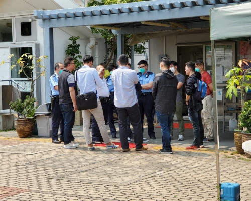 警方到場調查。