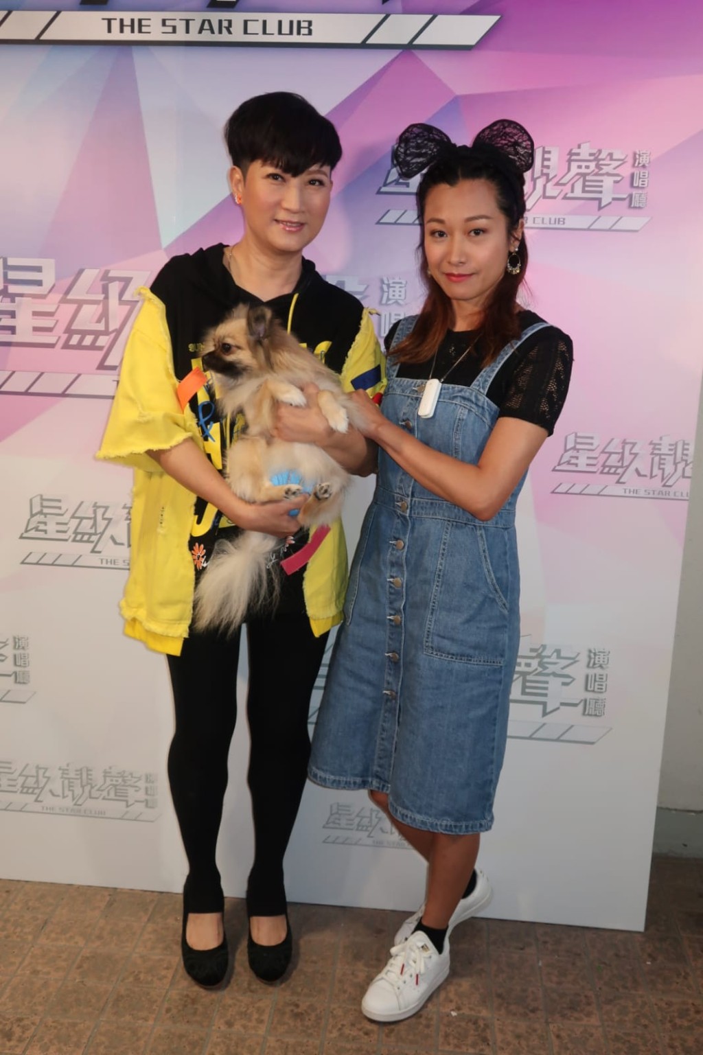 蓋世寶指唐偉琪帶愛犬出現反而是刺激她。