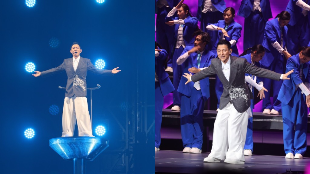 劉德華演唱會突在台上下跪近1分鐘  粉絲近距離直擊表情嚴肅：我想幫他