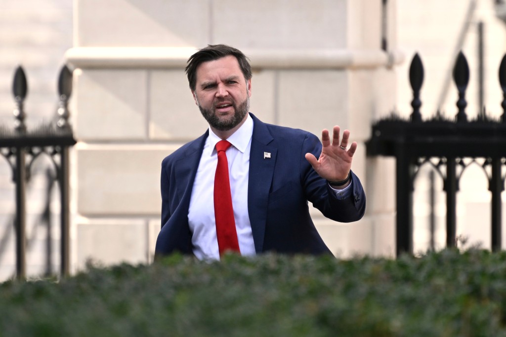 美国副总统万斯。美联社