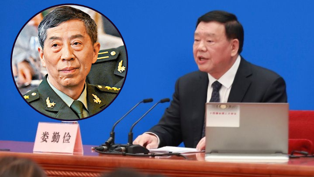 人大發言人婁勤儉表示，李尚福已經不是人大代表，不能參加兩會。