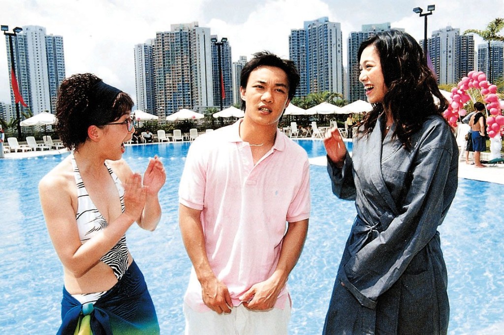 2001年同陳奕迅、李珊珊拍《靚女差館》。