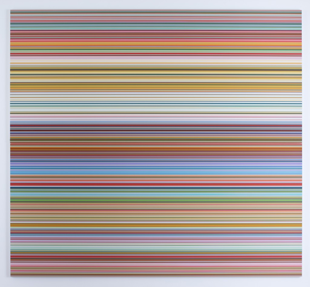 Gerhard Richter, Strip 927-2, 2012, 210 x 230 cm. (82 58 x 90 12 in.).j
