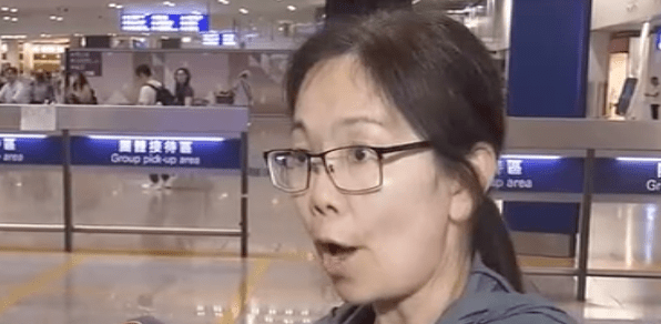 地震發生時，孔小姐剛好身處福岡機場候機室準備返港，親歷持續數分鐘的劇烈搖晃。