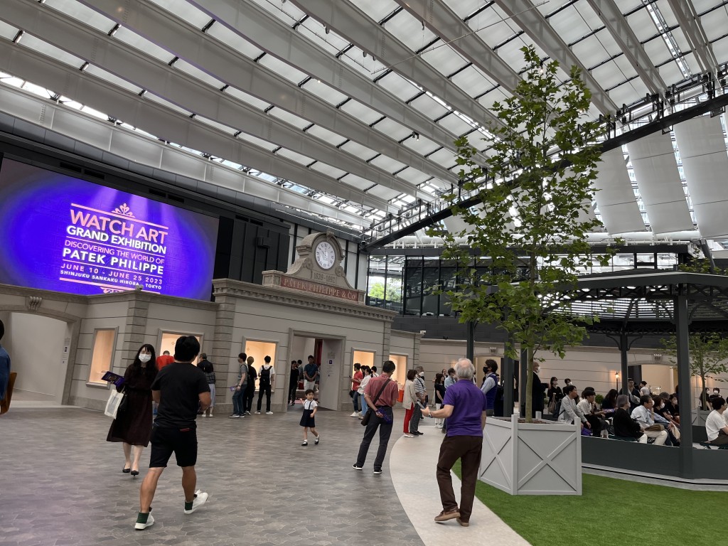 百達翡麗2023東京鐘表藝術大展現正於新宿舉行，規模亦是最大的一次。