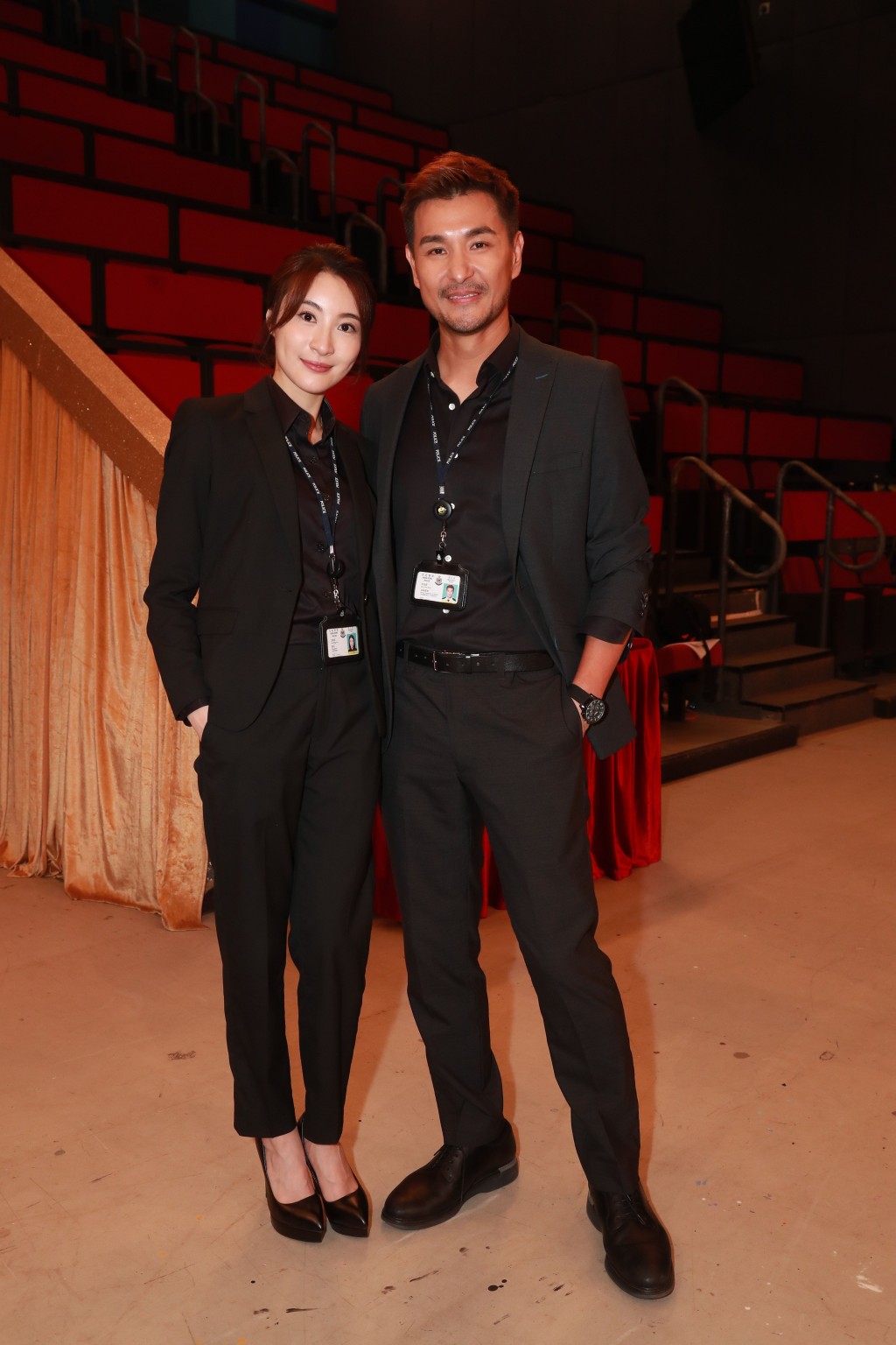林夏薇表示故事延續第一季，與陳展鵬已分手是普通朋友。