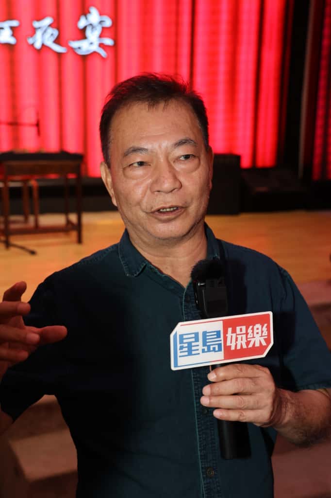 廖偉雄出席《石塘咀之霸王夜宴》慈善首演活動。 廖偉雄出席《石塘咀之霸王夜宴》慈善首演活動。