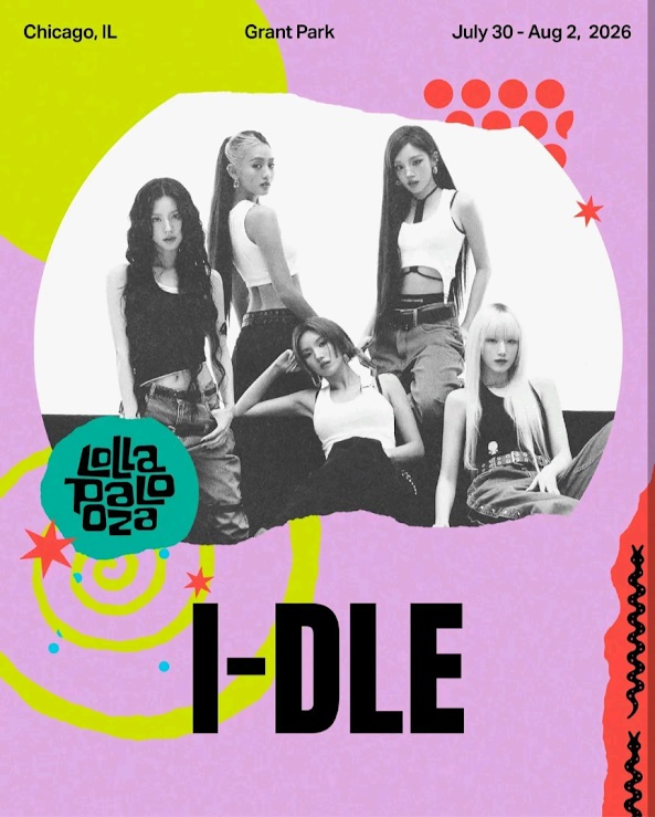 i-dle會照原定計劃，於7月底為芝加哥Lollapalooza音樂節表演。