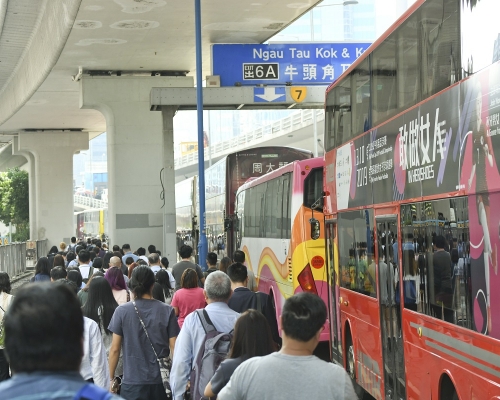 九龍區上班時間交通情況較10年前惡化。資料圖片