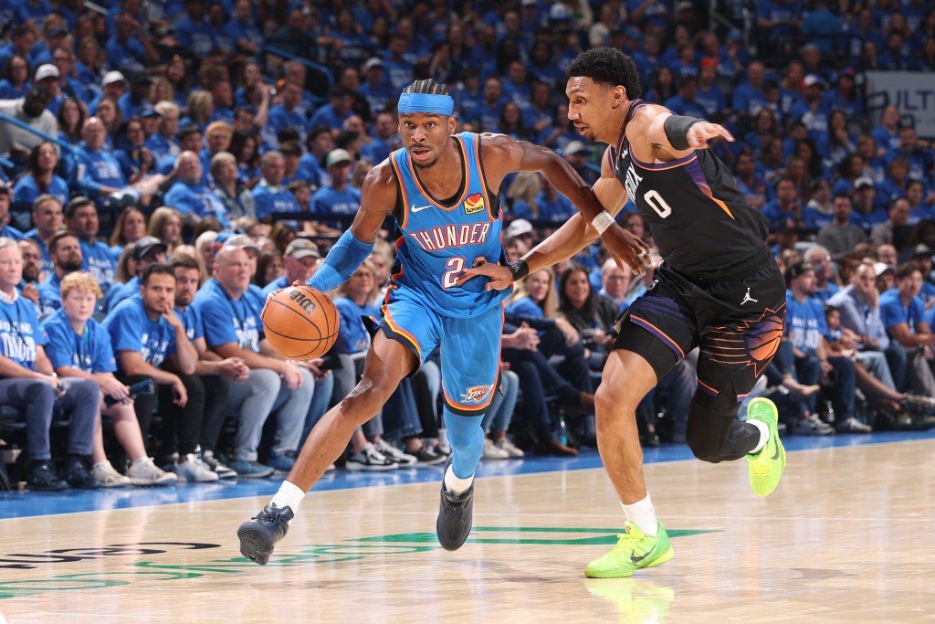 SGA今战18投仅中5。AFP