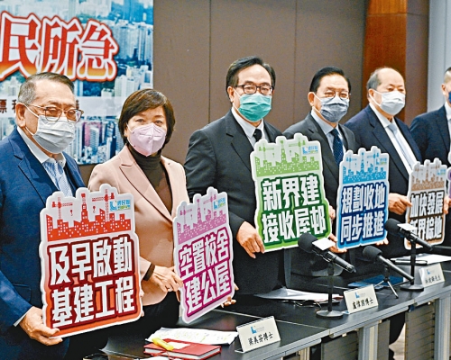 ■經民聯提出《加快建屋 急民所急》研究報告，促請政府訂立人均居住面積二百平方呎。