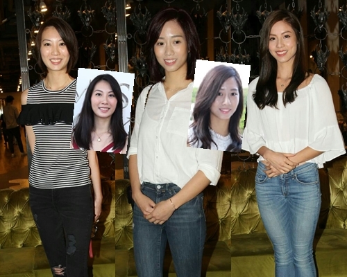 高佻Suki、Nicole大「變髮」,Kelly只是修剪了少許秀髮。