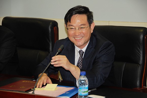 原中信銀行副行長趙小凡。 原中信銀行副行長趙小凡。