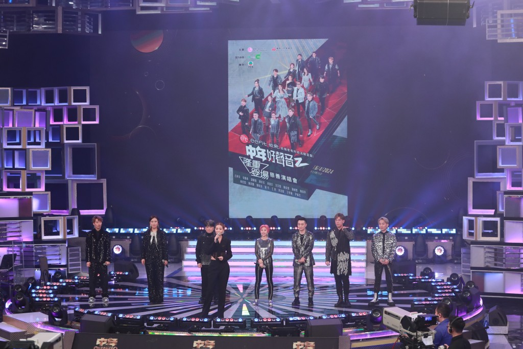 《中年好声音2登峯之战》昨晚在TVB现场直播。