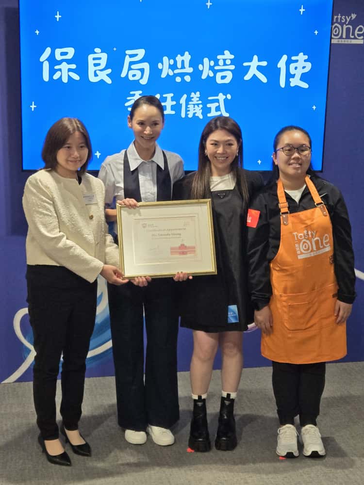 Amanda S.形容烘焙食品製作運動量高，想肥都難。