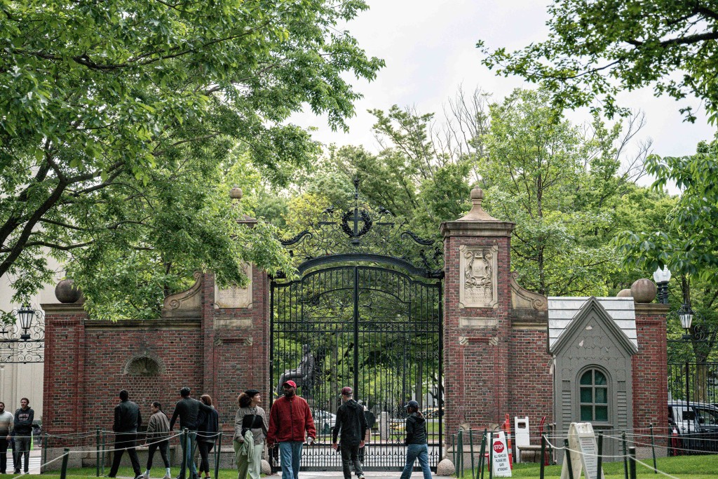 哈佛大學招收了近6800名國際學生和學者。新華社