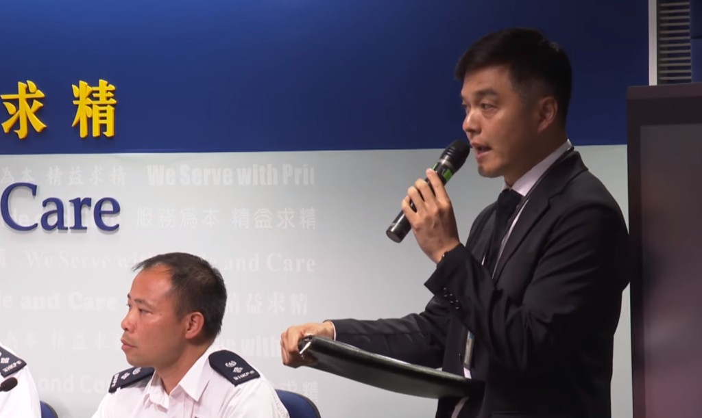 他表示,有時候在記者會「秩序難控制」。影片截圖